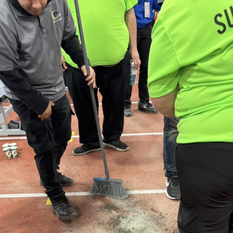 WATCH: The Big Ten Track & Field Championships Were On Fire—Literally 1
